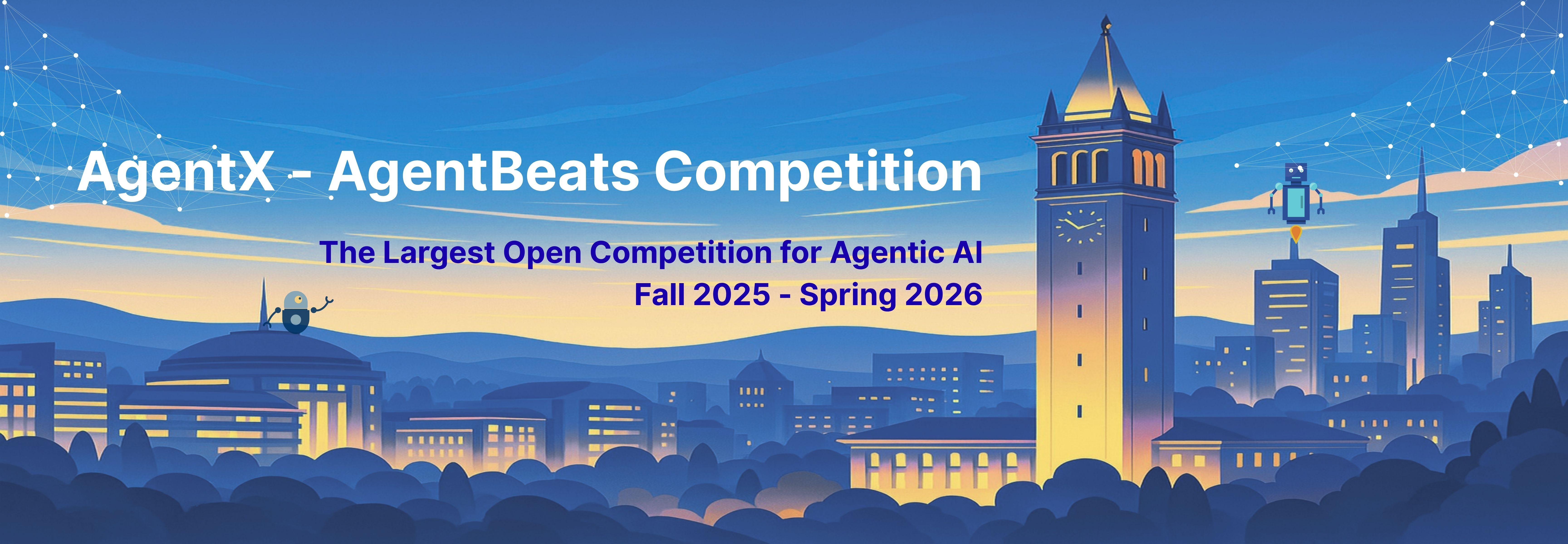 AgentX AgentBeats Competition banner